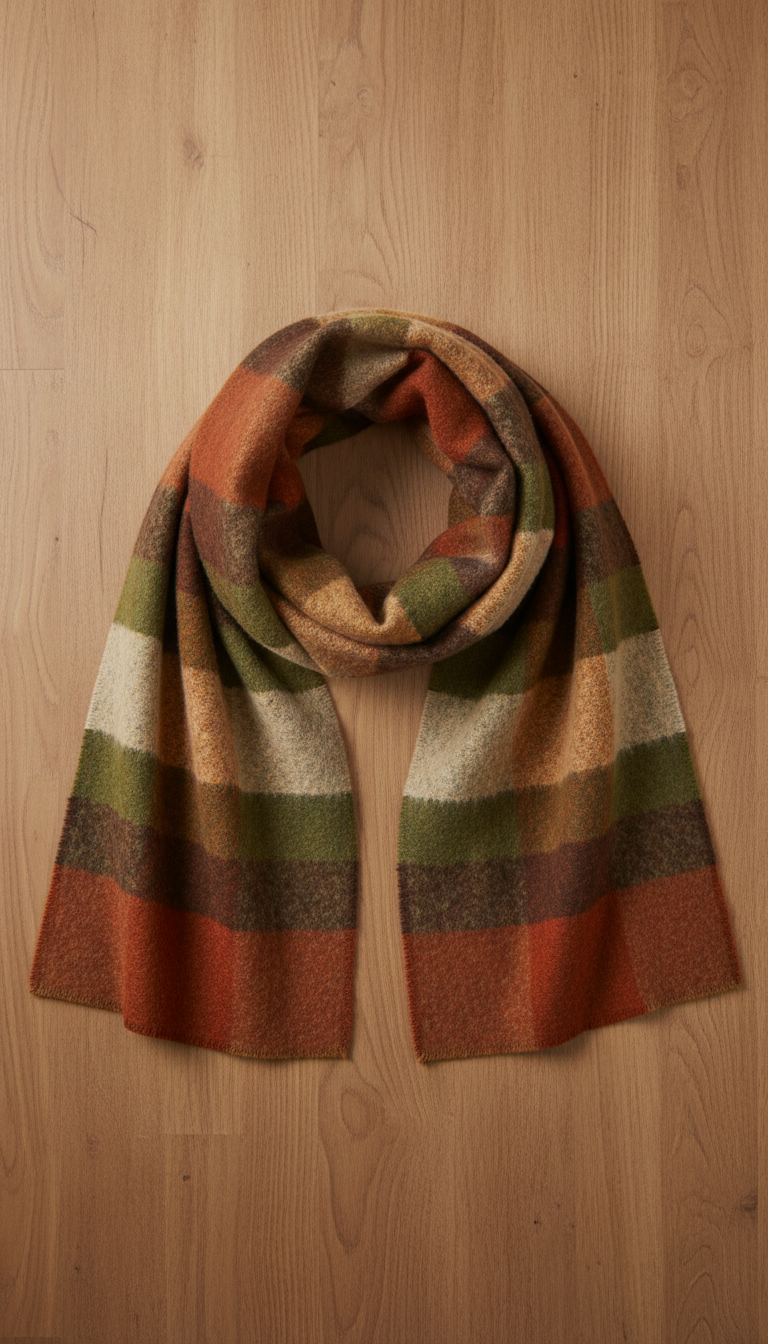 Heritage Plaid Wool Scarf